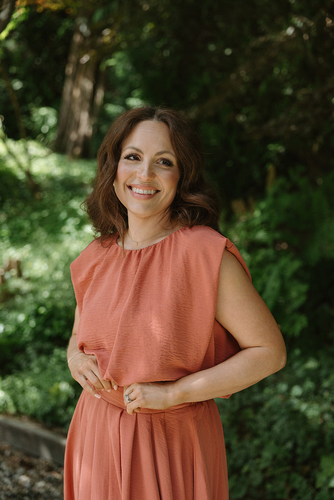 Bubble Top & Midi Skirt Set - Apricot