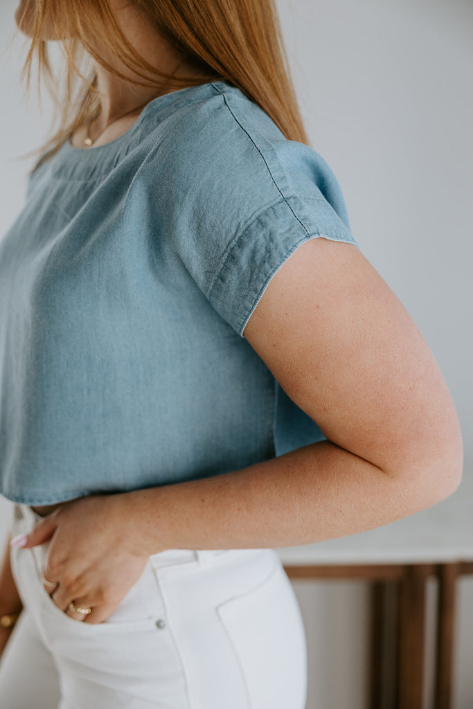 Boxy Tencel Top