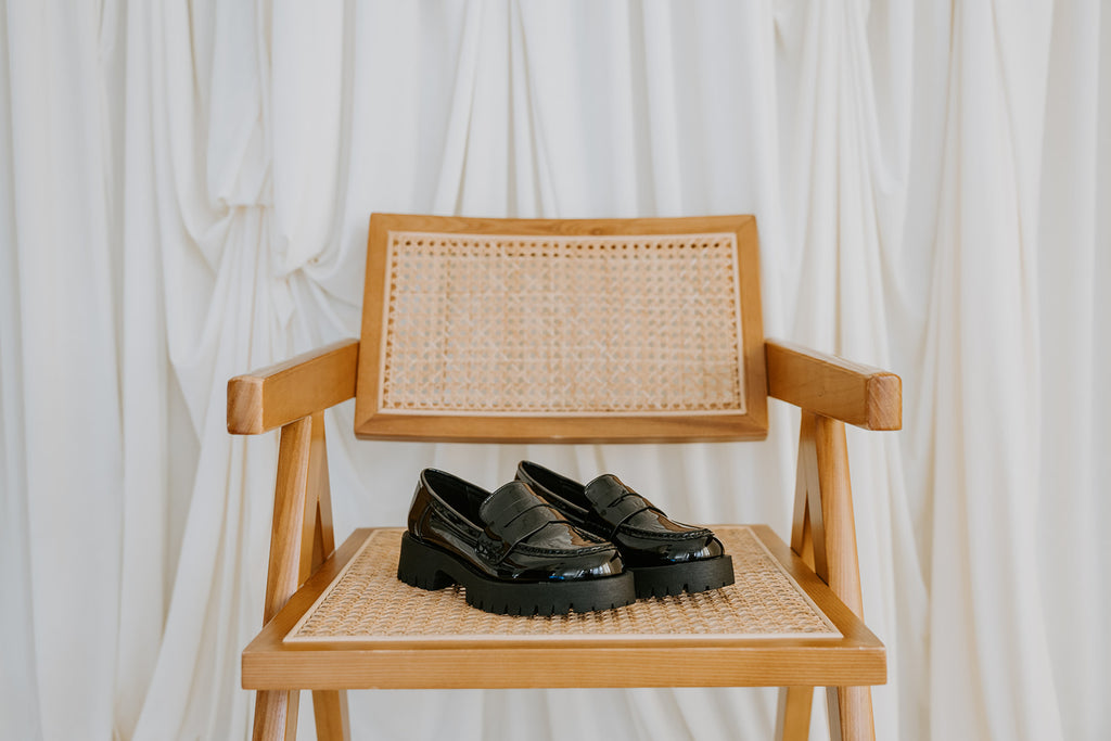 Black Patent Loafer