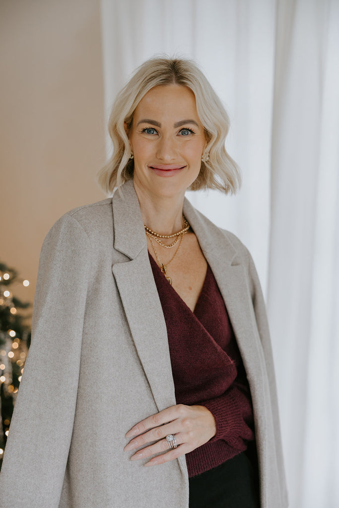 The Classic Coat - Oatmeal