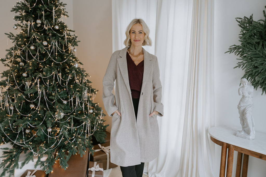 The Classic Coat - Oatmeal