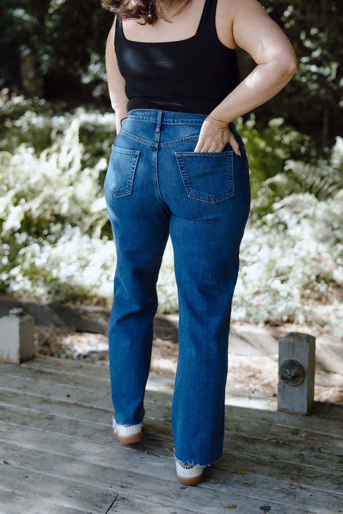 Classic Straight Dark Denim