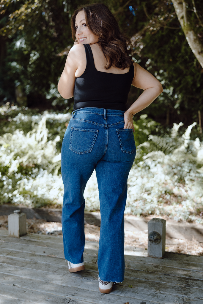 Classic Straight Dark Denim
