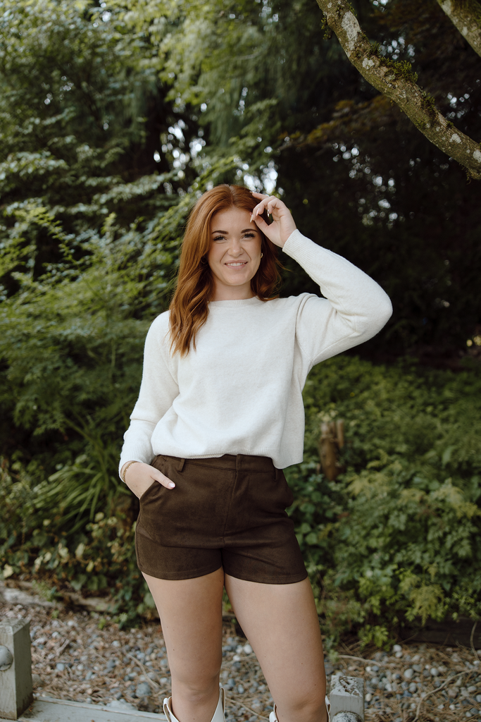 Super Soft Classic Crewneck - Taupe