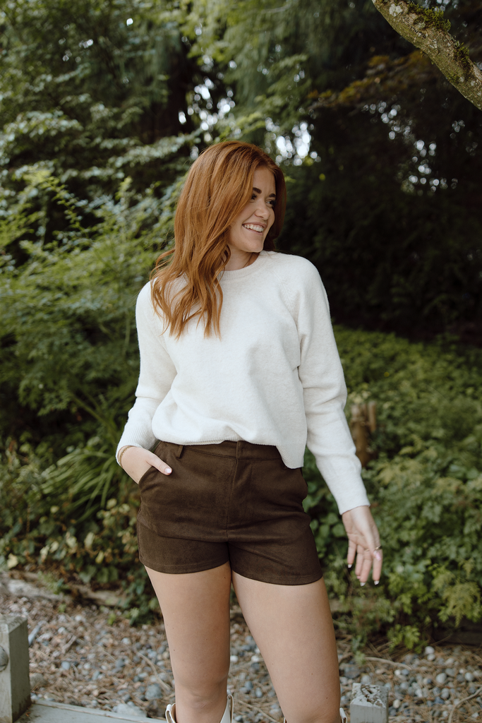 Super Soft Classic Crewneck - Taupe
