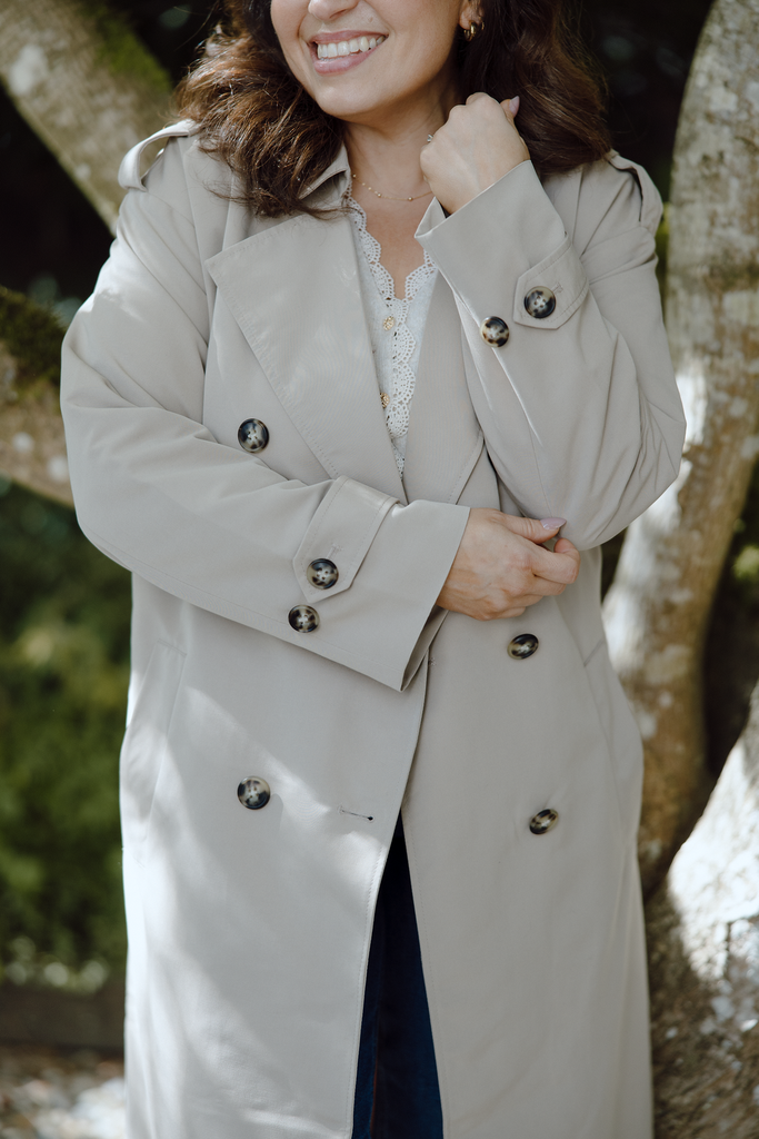 Long Trench Chloe - Mink