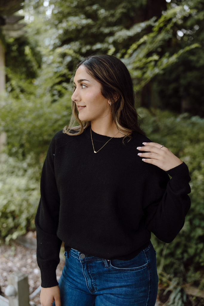 Super Soft Classic Crewneck - Black