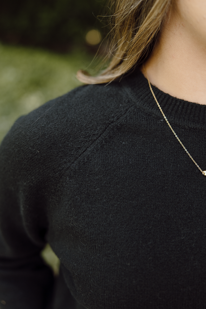 Super Soft Classic Crewneck - Black