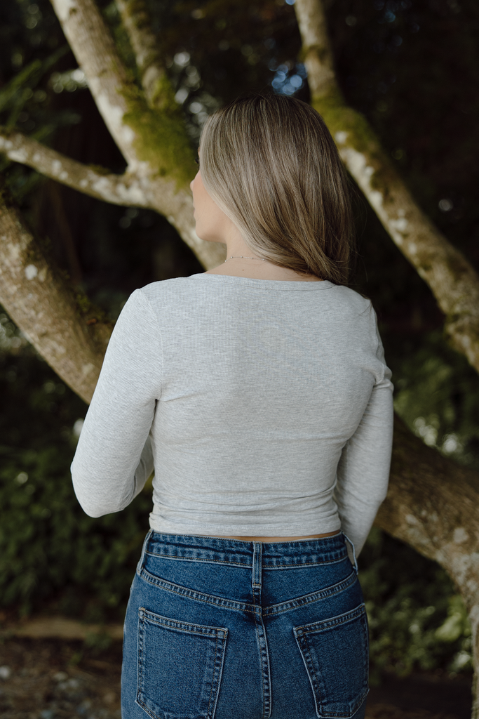 Classic Henley - Grey