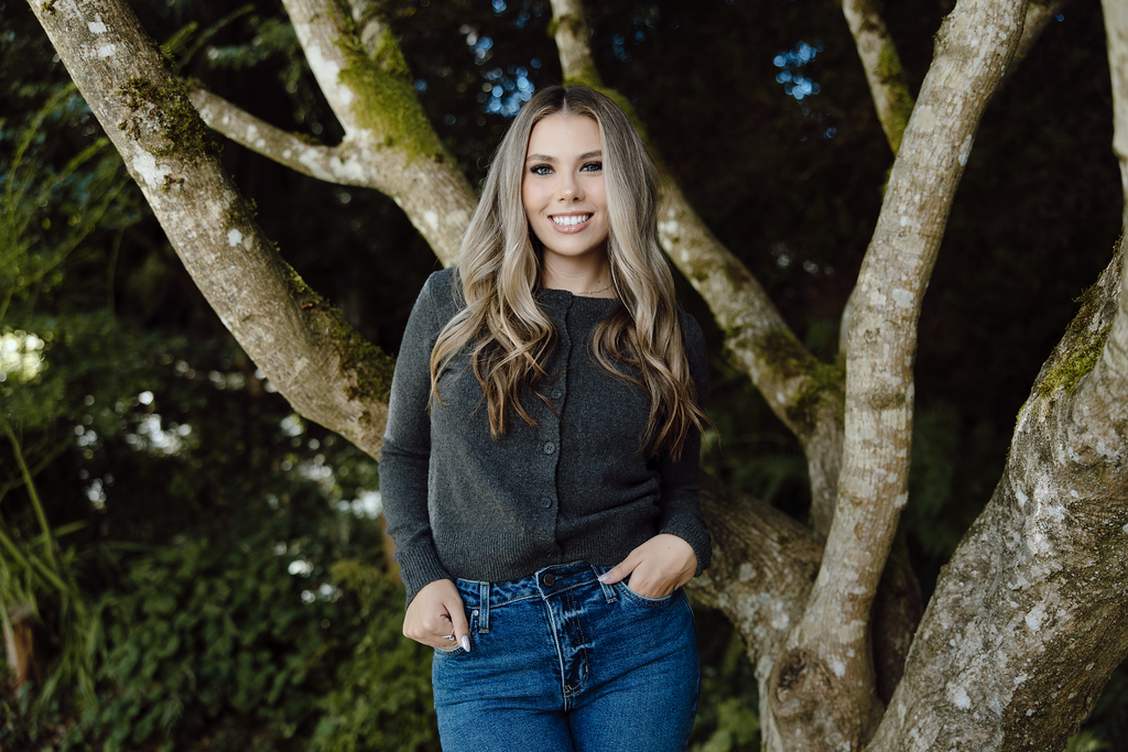 Classic button up cardigan - grey (AS)