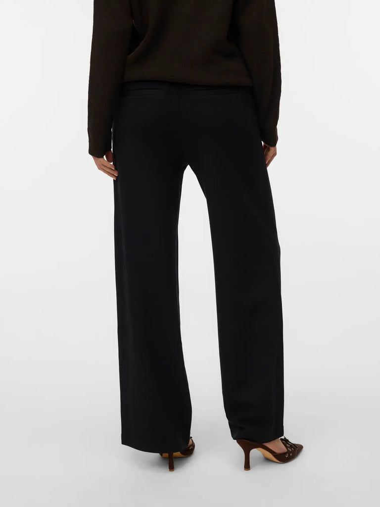 Wide Leg Comfy Pant - Black