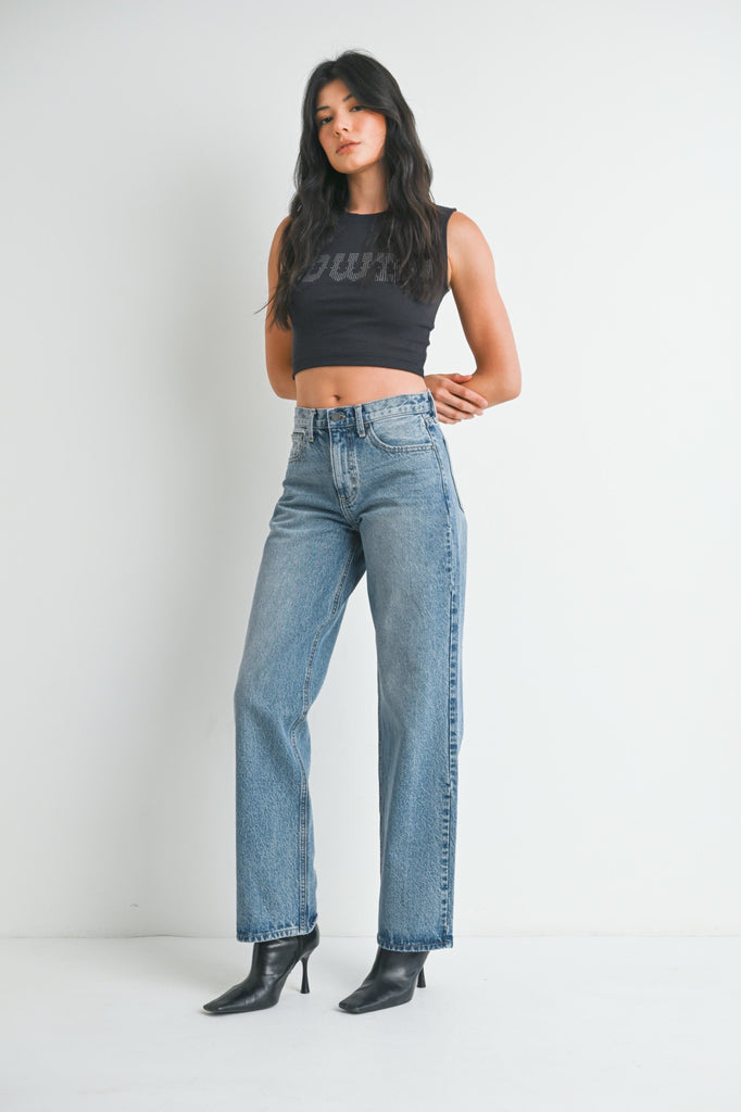 Relaxed Straight Jean - Medium