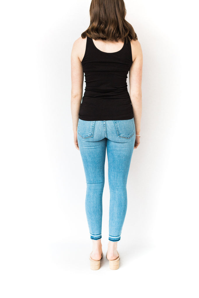 Wide Strap Tank - Black