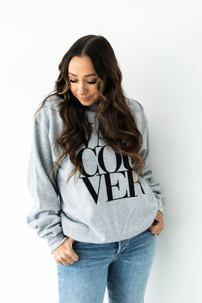 Vancouver Graphic Sweatshirt - Grey