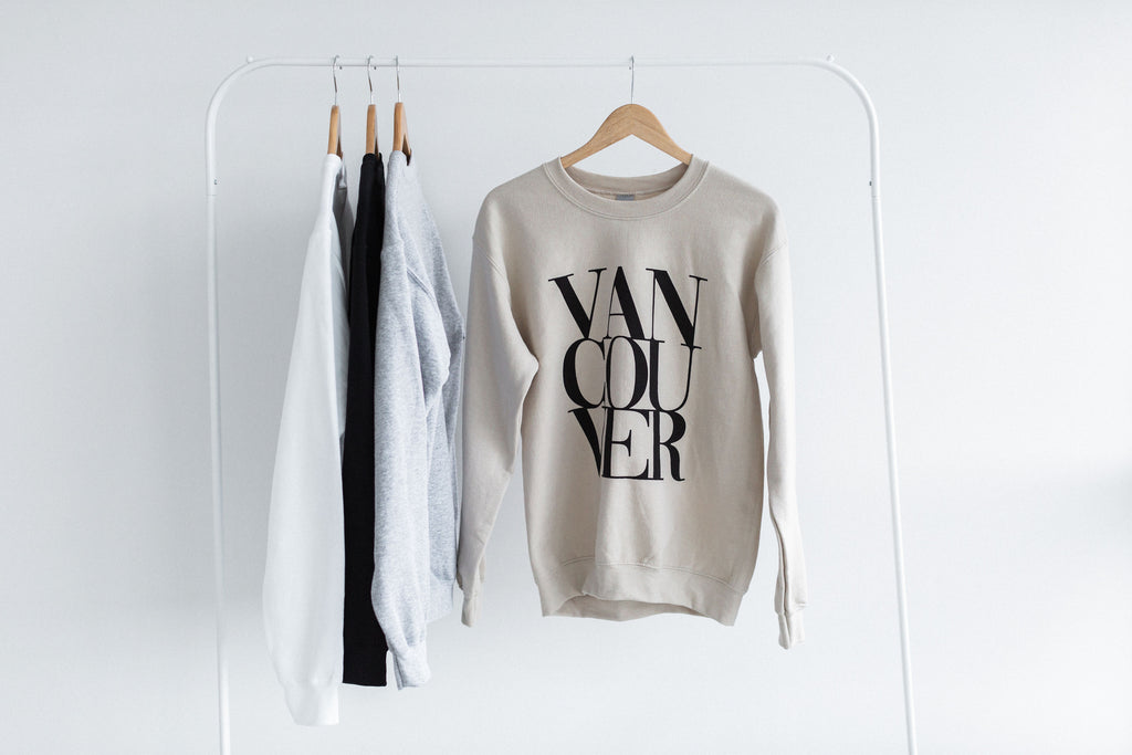 Vancouver Graphic Sweatshirt - Black