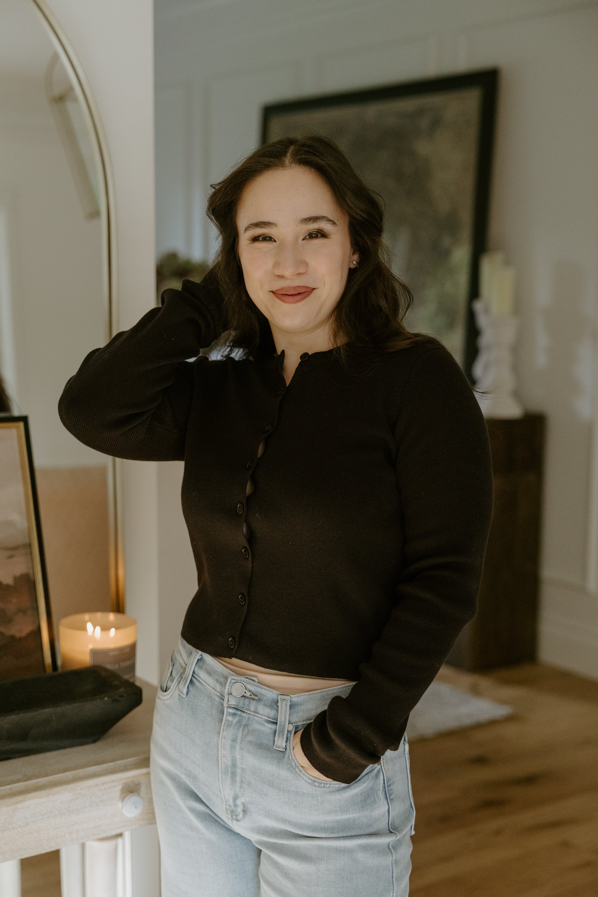Classic and Simple Cardi - Black – Muse Social Fashion House