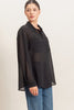 Sheer Blouse - Black