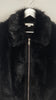 Cozy Luxe Faux Fur Jacket - Black