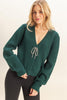The Holiday Cardigan - Green