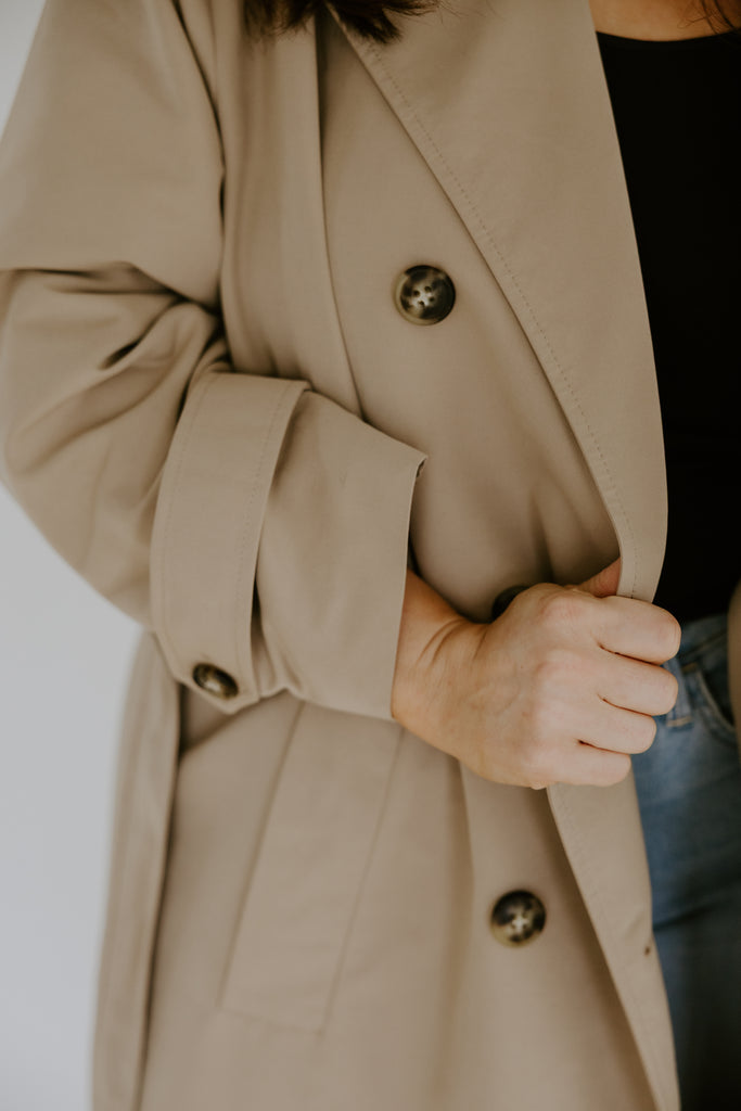 Long Trench Chloe - Mink