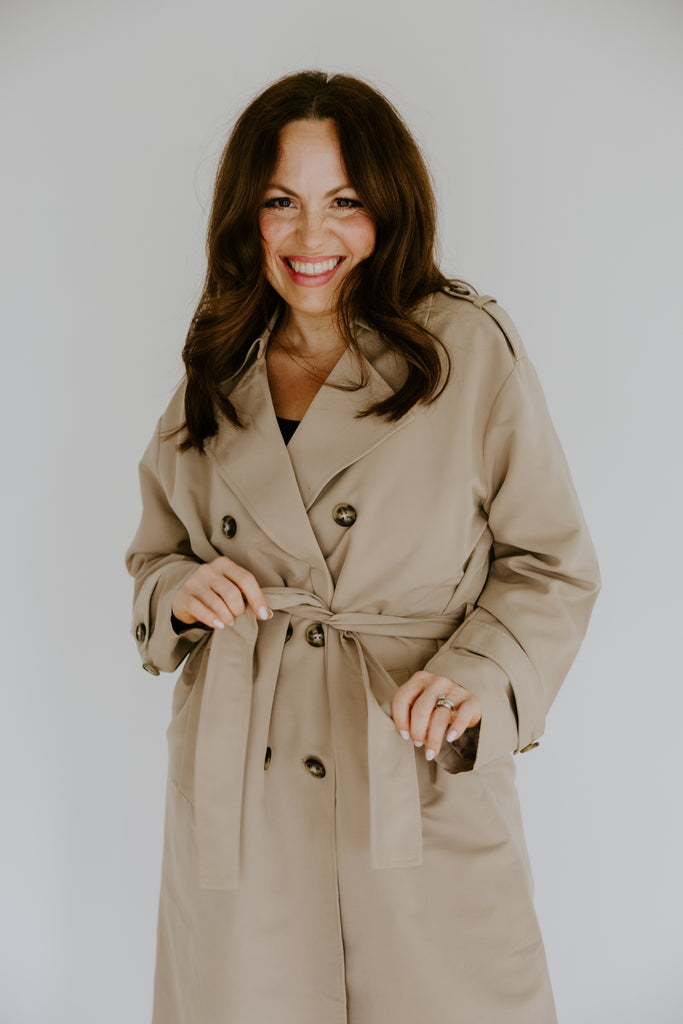 Long Trench Chloe - Mink