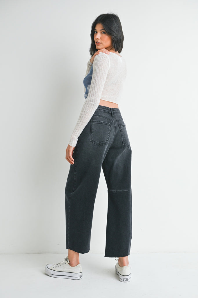 Barrel Denim - Washed Black