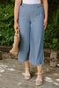 Wide Leg Tencel Culotte