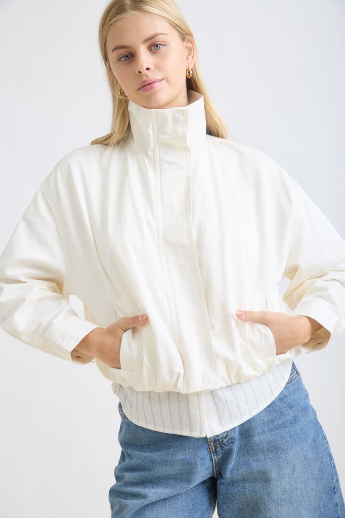 Lightweight Jacket - Ecru