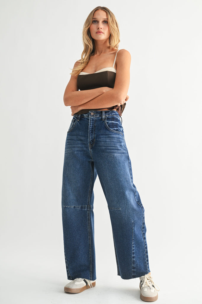 Barrel Denim - Dark Wash