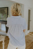 Striped Short Sleeve Button Down - Blue