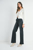 Palazzo Long Jean - Washed Black