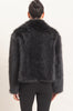 The Elevated Classic Faux Fur Jacket - Black