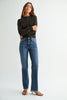 Stovepipe Straight - Dark Denim