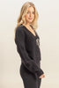 The Holiday Cardigan - Black