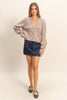 The Holiday Cardigan - Mocha