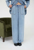 Chambray/Tencel Wide Leg Pant