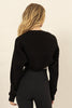 The Cropped Ballet Shrug - Black