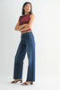 Loose Straight with Regular Hem - Dark