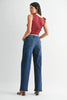 Loose Straight with Regular Hem - Dark