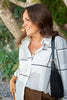Black/White Patterned Button Down