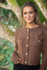 Knit Jacket - Brown