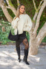Asymmetrical Lace Skirt - Black