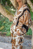 Dolman Sleeve Top & Pant Set - Cognac