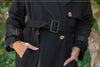 Oversized Trench - Black