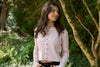 Cable Knit Lightweight Cardigan - Pink