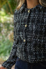 Tweed Jacket - Black