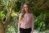 Cable Knit Cardigan - Pink