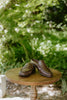 Open Back Loafers - Brown