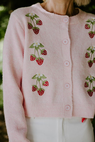 Embroidered Long Sleeve Shirt - Yellow