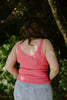 Lightweight Knit Tank - Pink